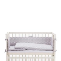 Fillikid Спален комплект 4 части Cocon Luxe, cube grey Fillikid Спален комплект 4 части Cocon Luxe, cube grey