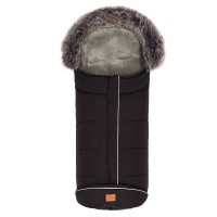 Fillikid Winter Sheepskin Footmuff Mavensi, black