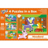 Galt 4 puzzles in a box, Forest World