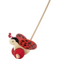 Goki Ladybird Push-Along Toy