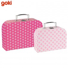 Goki Suitcase 2 pcs, pink