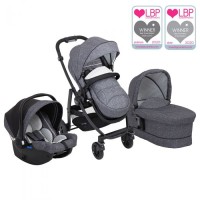 Graco  Baby Stroller Evo 3 in 1, Suits me