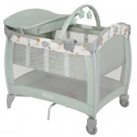 Graco Contour Electra Travel Cot, Up and Way