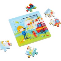 Haba Framed Wooden Puzzle Fireman