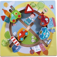 Haba Wooden board game Traffic in the City