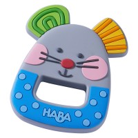 Haba Silicone Baby Teether Mouse