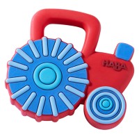 Haba Silicone Baby Teether Tractor