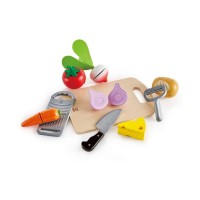 Hape Дървен готварски комплект Зеленчуци Hape Дървен готварски комплект Зеленчуци