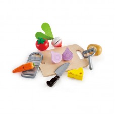 Hape Дървен готварски комплект Зеленчуци
