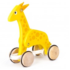 Hape Дървена играчка за дърпане Жираф
