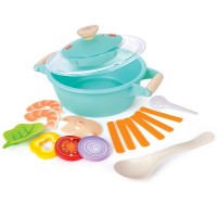 Hape Little Chef Cooking and Steam Playset