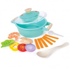 Hape Little Chef Cooking and Steam Playset