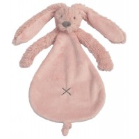 Happy Horse Мека играчка за гушкане зайчето Richie 25 см, old pink