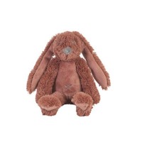 Happy horse Rabbit Richie plush toy 28 cm. rusty brown Happy horse Rabbit Richie plush toy 28 cm. rusty brown