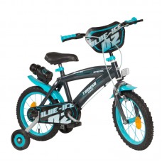 Toimsa Детски велосипед с помощни колела Blue Ice, 14 инча