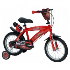 Huffy Детски велосипед с помощни колела Cars, 14 инча