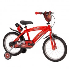 Huffy Детски велосипед с помощни колела Cars, 16 инча
