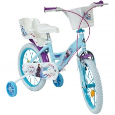 Huffy Детски велосипед с помощни колела Frozen 2, 16 инча