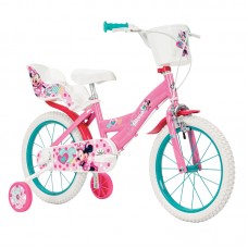 Huffy Детски велосипед с помощни колела Minnie, 16 инча