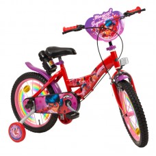 Toimsa Детски велосипед с помощни колела Miraculous, 16 инча