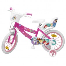 Huffy Детски велосипед с помощни колела Princess, 16 инча