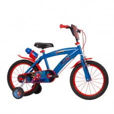 Huffy  Детски велосипед с помощни колела Spiderman, 16 инча