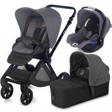 Jane Baby stroller Muum Micro Koos I-size Jet Black 3 in 1