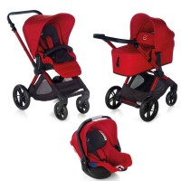 Jane Baby stroller Muum Micro Koos I-size Red 3 in 1