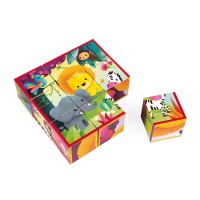 Janod Kubkid Blocks Jungle animals Janod Kubkid Blocks Jungle animals