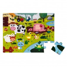 Janod Puzzle Farm animals