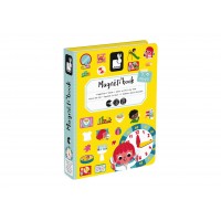 Janod Magnetic book Clock