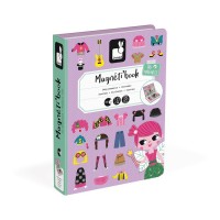 Janod Magnetic book Magnetic costumes for girls