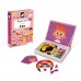 Janod Magnetic book Funny faces for girl
