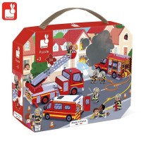 Janod Puzzle Firemen 24 pieces Janod Puzzle Firemen 24 pieces