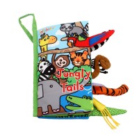 Jollybaby Baby soft book with Jungle tails