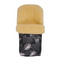 Kaiser Чувалче с овча кожа Natura Leave Black Kaiser Чувалче с овча кожа Natura Leave Black