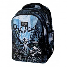 Kaos School Backpack 2 in 1 Danger Factory
