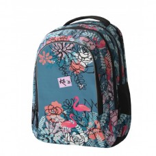 Kaos School Backpack 2 in 1 Flamingo
