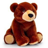 Keel Toys Keeleco Екологична плюшена играчка Кафява мечка 18 см
