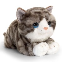 Keel Toys Plush Cat 32 cm, grey
