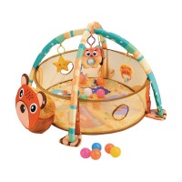Kikka Boo Baby Mat and Activity Gym with 30 Balls, Lio Kikka Boo Baby Mat and Activity Gym with 30 Balls, Lio