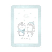 Kikka Boo Baby blanket Love Pingus 110/140, blue