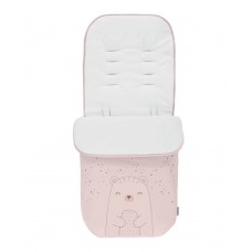 Kikka Boo Footmuff for stroller Polar Bear, pink