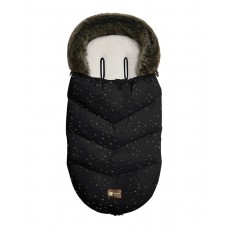 Kikka Boo Footmuff for stroller Luxury Fur, confetti black