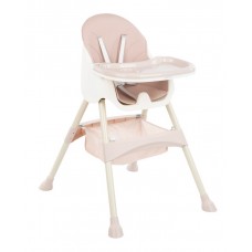 Kikka Boo Детски стол за хранене Brie, розов