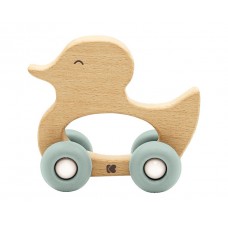 Kikka Boo Wooden toy Duck, mint