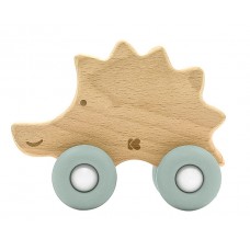 Kikka Boo Wooden toy Hedgehog, mint