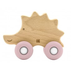 Kikka Boo Wooden toy Hedgehog, pink
