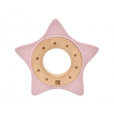 Kikka Boo Wooden toy Star, pink