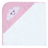 Kikka Boo Sleepy Cloud Hooded Towel pink
